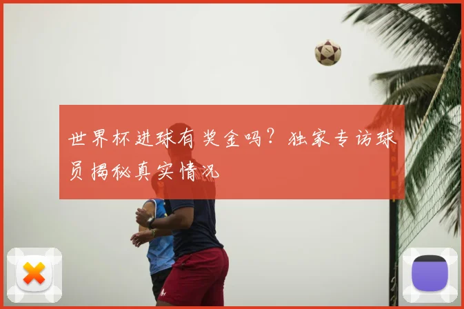 世界杯进球有奖金吗？独家专访球员揭秘真实情况