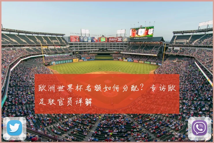 欧洲世界杯名额如何分配？专访欧足联官员详解