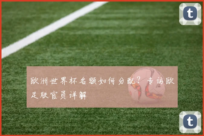 欧洲世界杯名额如何分配？专访欧足联官员详解